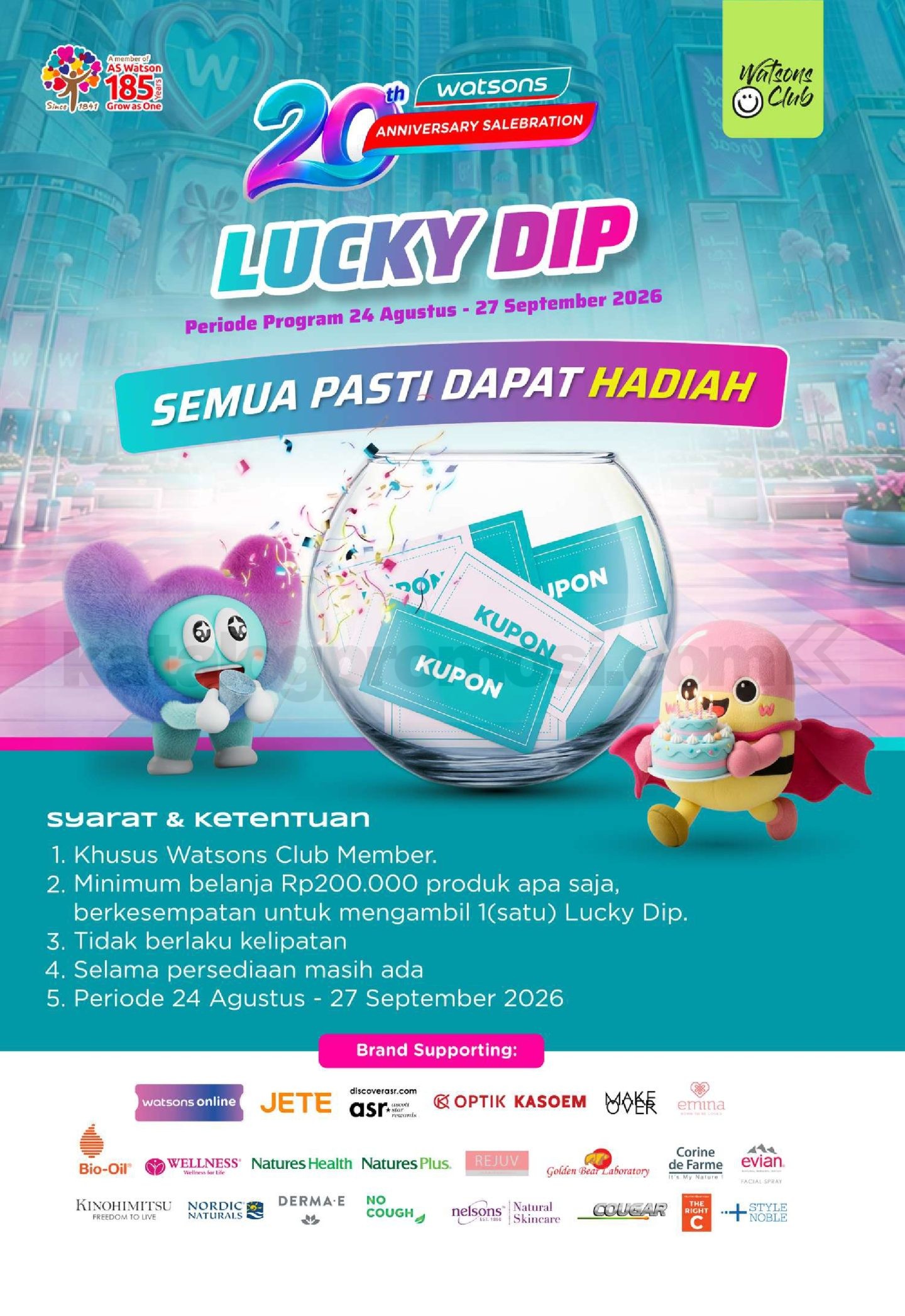 Promo Watsons Weekend Deals Diskon hingga 50% Promo Watsons Weekend Deals Diskon hingga 50% 41